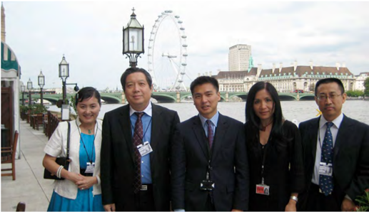 igure 3: Lord Wei (centre); Lady Bates (right of Lord Wei); Counsellor for Overseas Chinese Affairs Li Hui (李辉) (right of Lady Bates), Counsellor for Overseas Chinese Affairs Zhao Kun (赵昆) (left of Lord Wei)