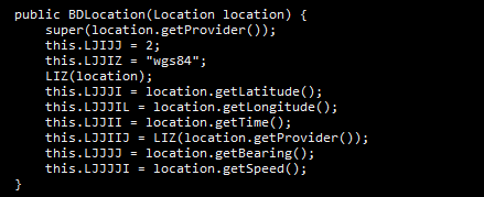 Figure 4: Get location code.